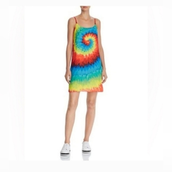 Alice + Olivia emmie tie dye mini dress SIZE Small NWT - Picture 4 of 13